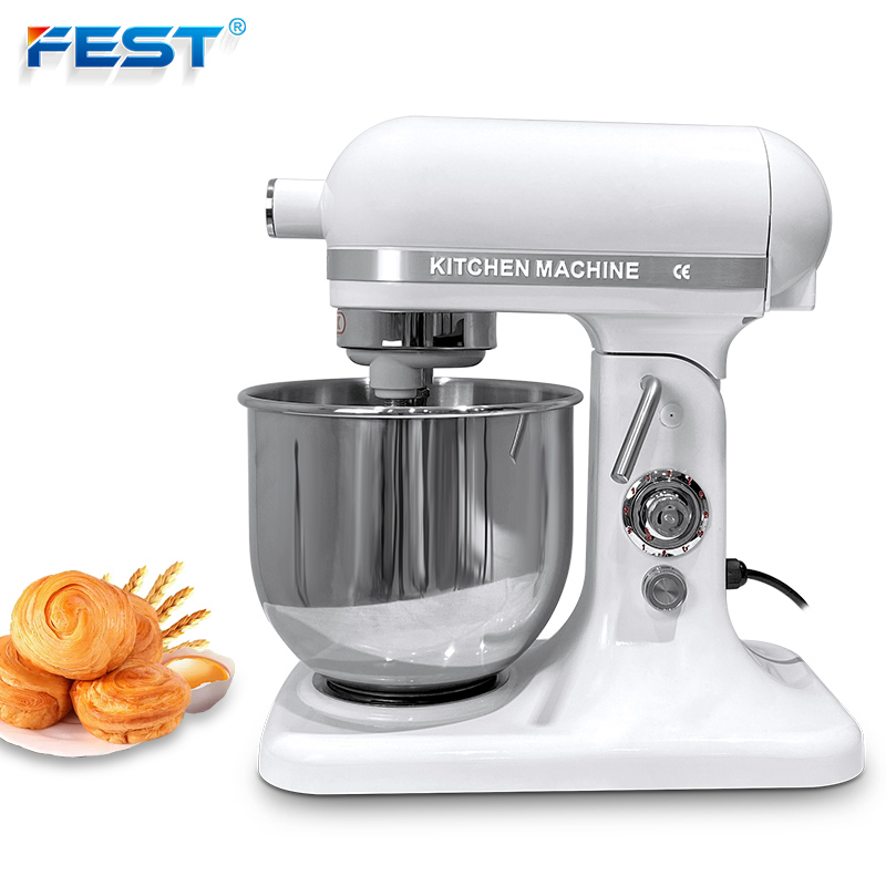 Commercial Kitchen Supplier - Mikser kuchenny 7-litrowy ze stali nierdzewnej,