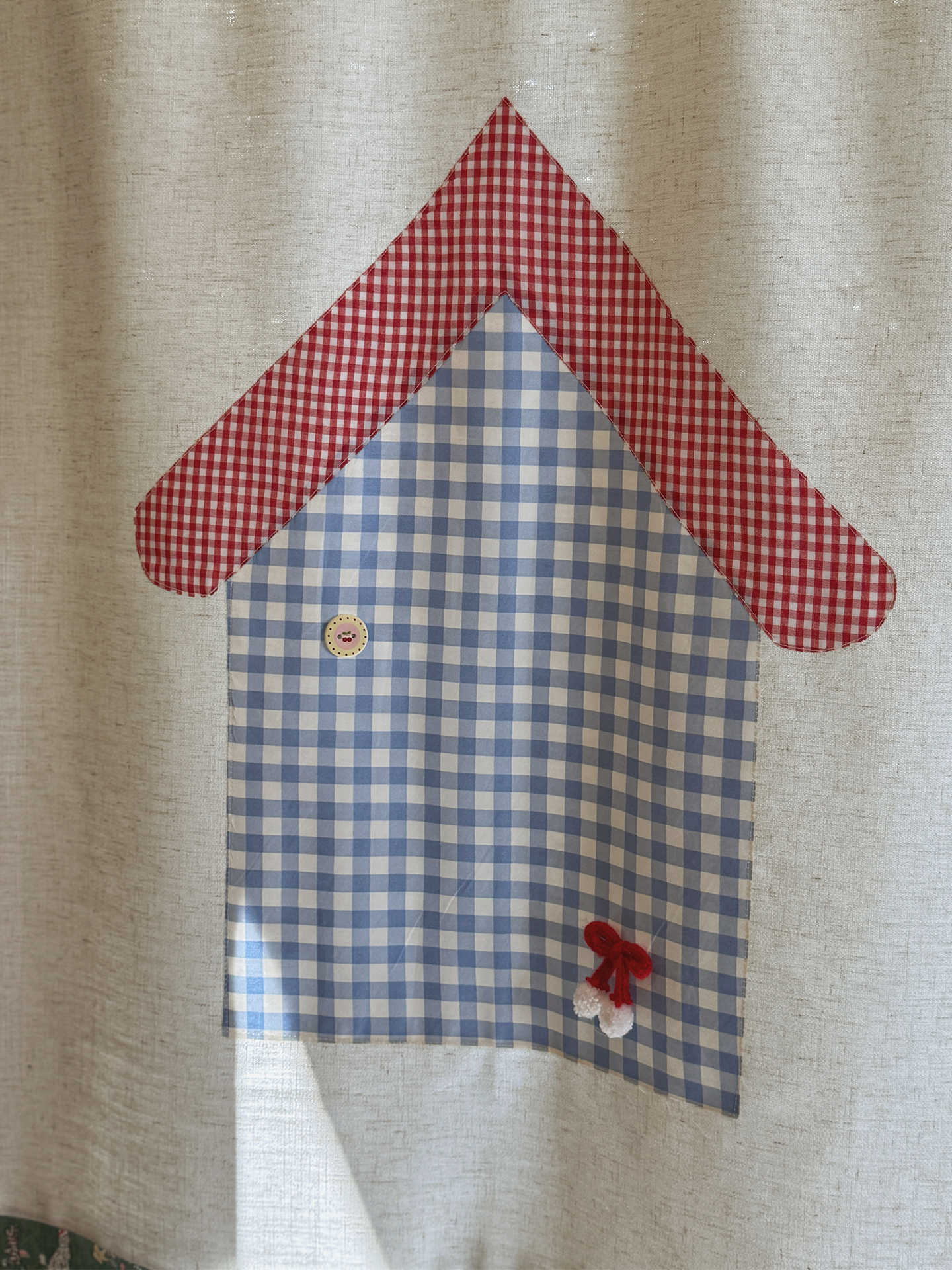 Commercial Kitchen Installation - VIKAMA Gingham Mała Kurtyna Noren z