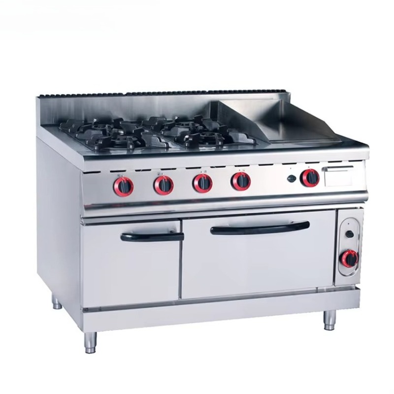 Commercial Kitchen Supplier - Profesjonalny piekarnik kombinowany z grillem, frytownicą