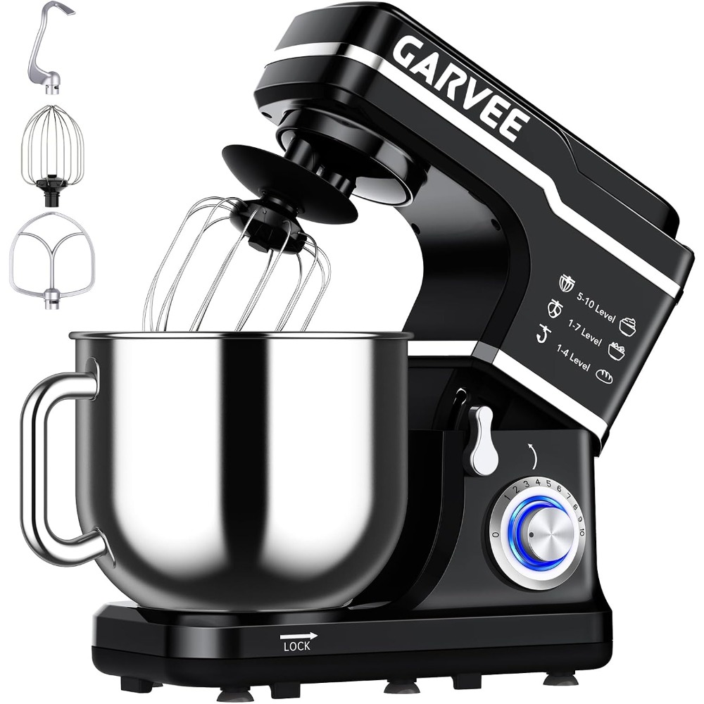 Commercial Kitchen Supplier - Garvee 110-120V, 60Hz, 6,7L, miska miksująca