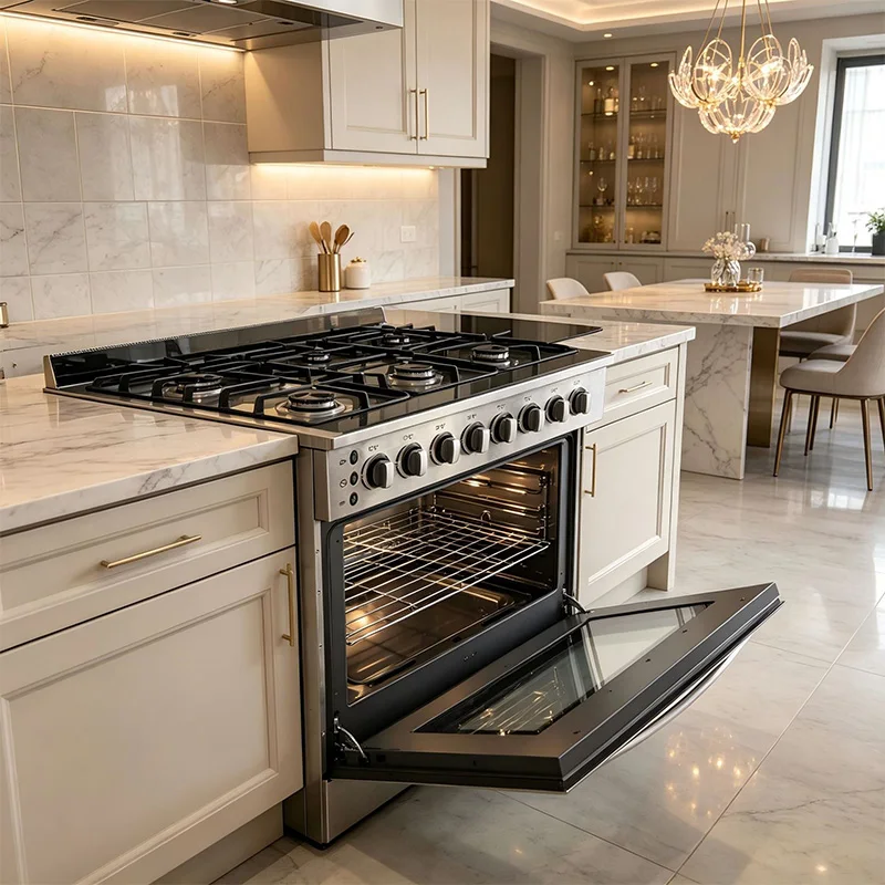 Komercyjna kuchenka gazowa z 6 – Commercial Kitchen Stove recenzja i cena