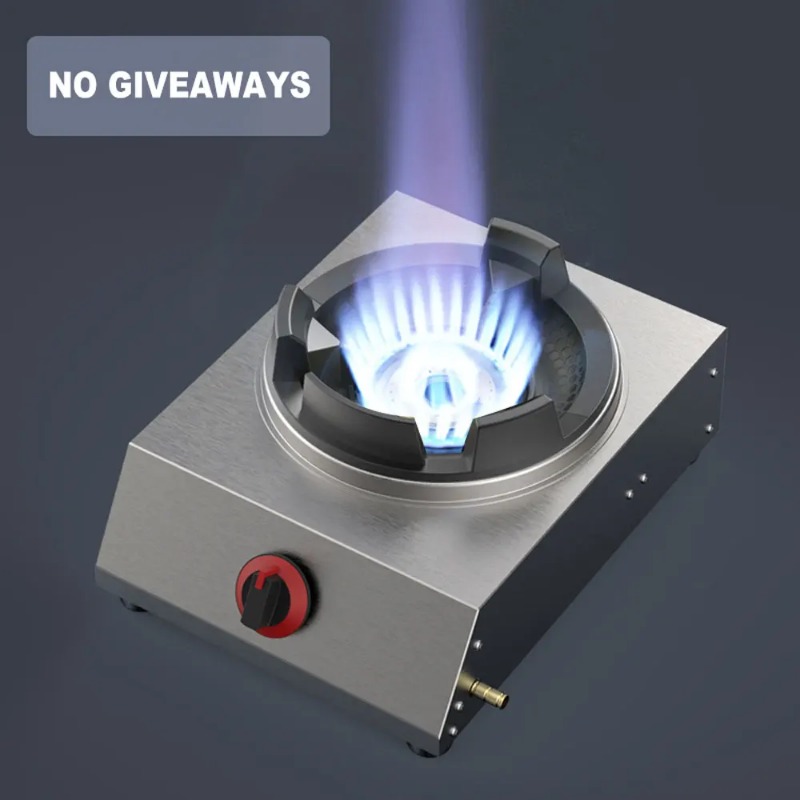 Płyta gazowa kuchenna, pojedyn – Commercial Kitchen Stove recenzja i cena
