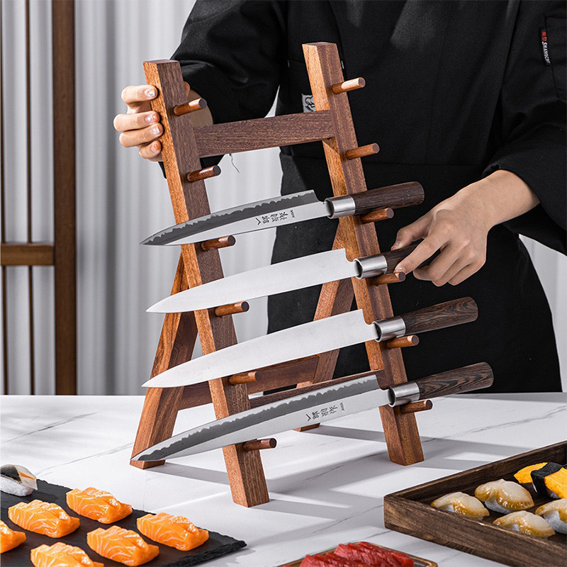 Stojak na noże do sushi i sash – Commercial Kitchen Knife Storage recenzja i cena