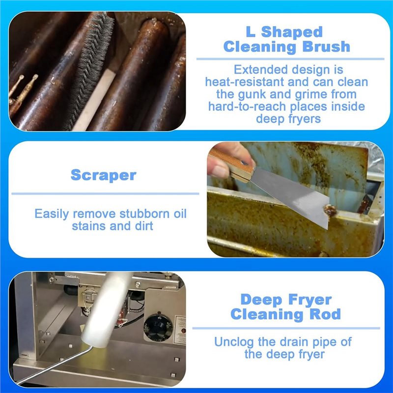 Narzędzia do czyszczenia fryto – Commercial Kitchen Deep Cleaning recenzja i cena