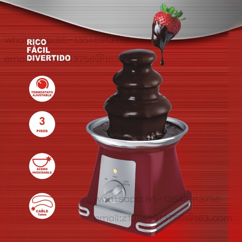 Mini fontanna do czekolady w s – Chocolate Fountain Commercial recenzja i cena