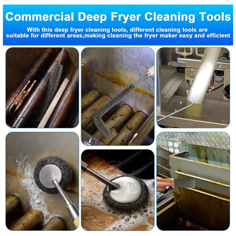 Narzędzia do czyszczenia fryto – Commercial Kitchen Deep Cleaning recenzja i cena