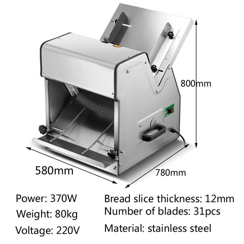 Komercyjna krajalnica do chleb – Commercial Bread Slicer recenzja i cena