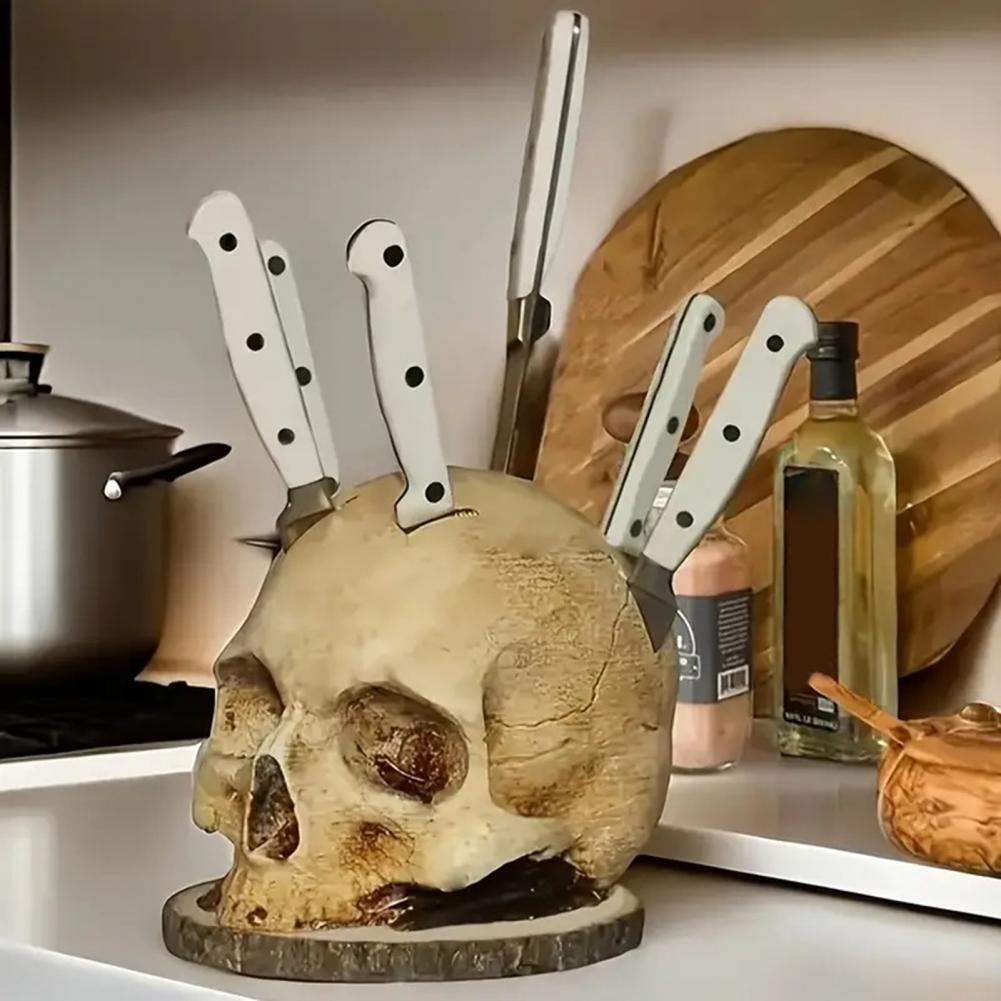 Stojak na noże w kształcie cza – Commercial Kitchen Knife Holder recenzja i cena