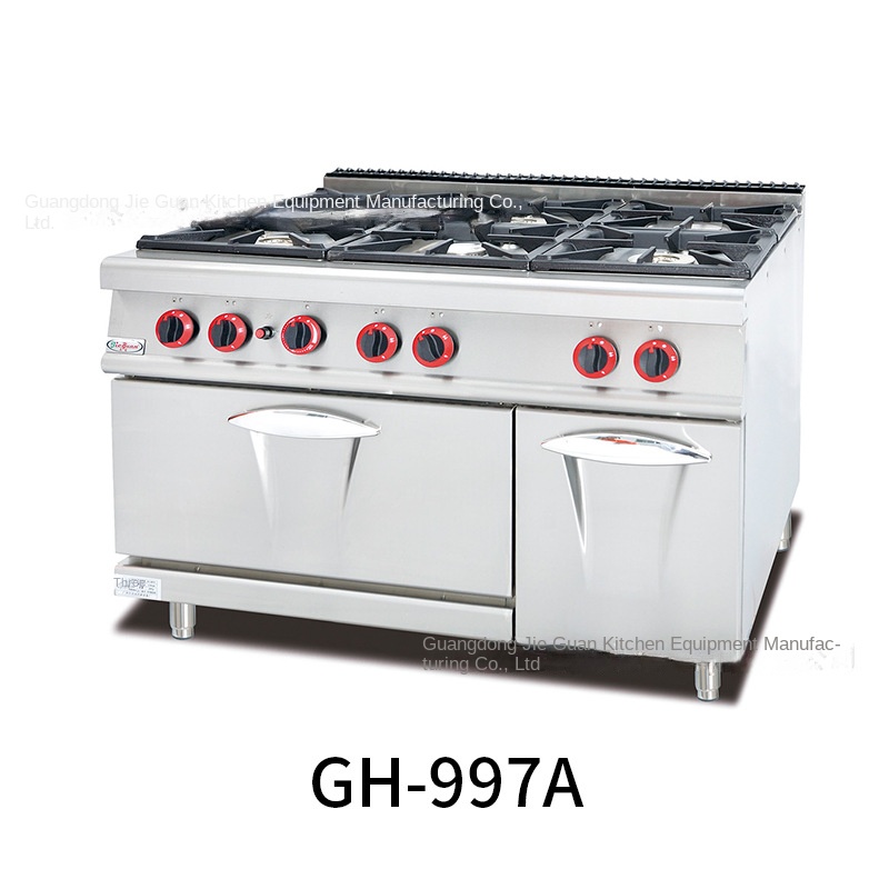 Kuchenka gazowa komercyjna Jie – Commercial Kitchen Stove recenzja i cena