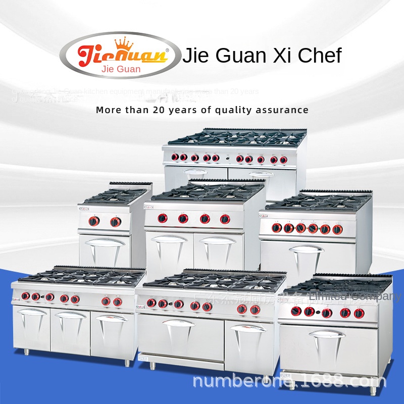 Kuchenka gazowa komercyjna Jie – Commercial Kitchen Stove recenzja i cena