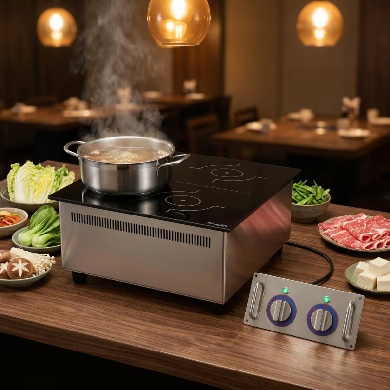 Wbudowana komercyjna płyta ind – Commercial Kitchen Induction recenzja i cena