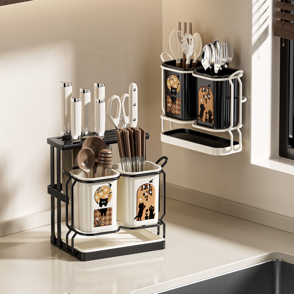 Stojak na noże kuchenne, ociek – Commercial Kitchen Knife Holder recenzja i cena