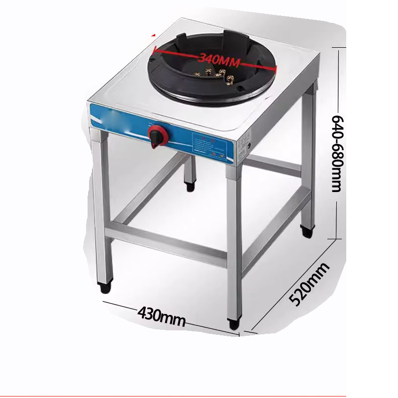 Profesjonalna kuchenka gazowa  – Commercial Kitchen Stove recenzja i cena