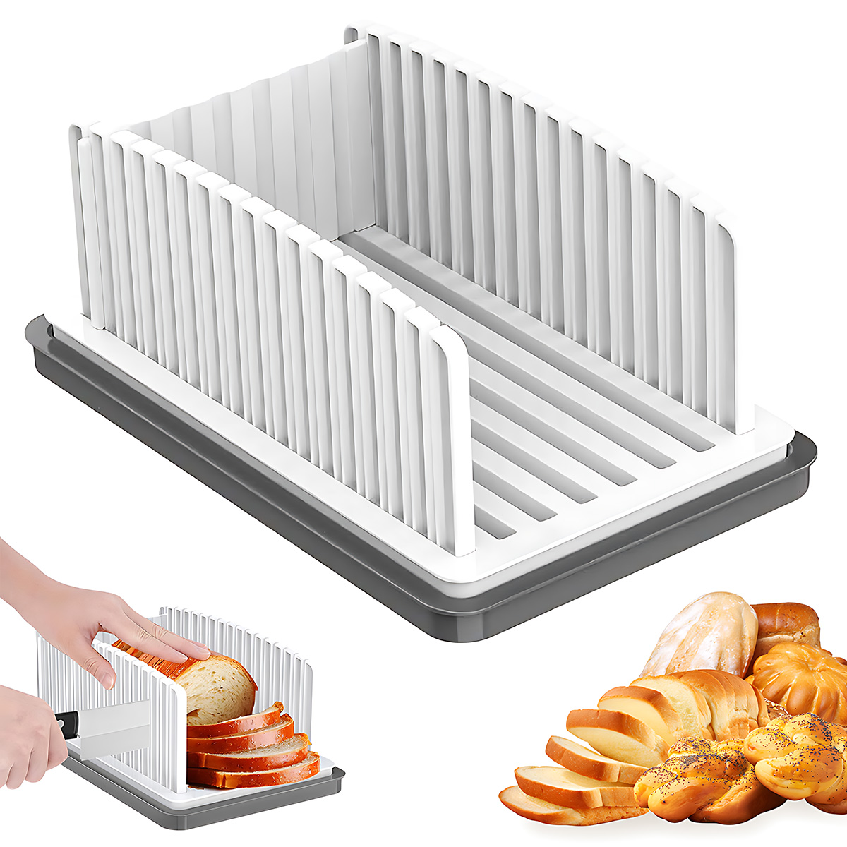 Regulowana, ręczna krajalnica  – Commercial Bread Slicer recenzja i cena